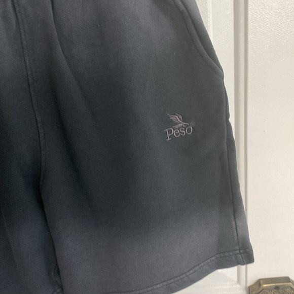 PESO Oversized Fated Shorts, Smoke - Picture 2 of 13